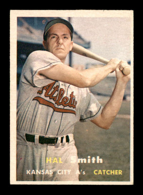 1957 Topps #41 Hal W. Smith  VG/VGEX X3062566