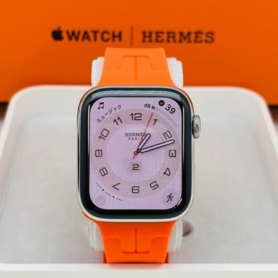 Apple Watch HERMES series6 40mm GPS+Cellular Good! Stainless Steel