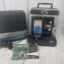 Vtg Keystone K-980S 8mm Projector - Excellent condition - Tested Works W Manual