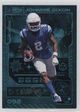 2023 Skybox Metal Universe Champions Aqua Johnnie Dixon #092 c4q