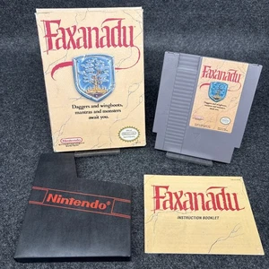 Faxanadu (NES) - Authentic CIB Great Condition