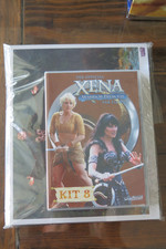 XENA WARRIOR PRINCESS FAN CLUB KIT 8 DVD PICTURE PRINTS CREATION ENT VERY RARE
