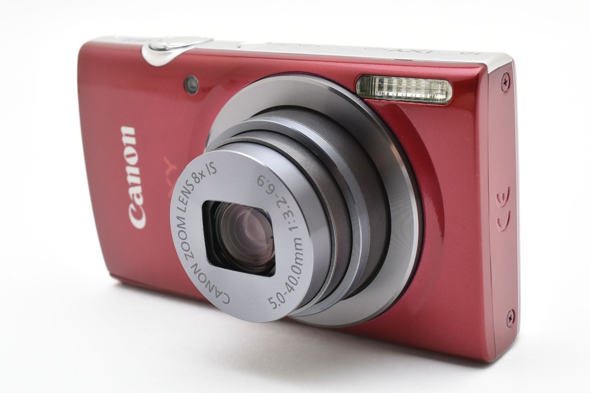 Exc Canon IXY 160 Compact Digital Camera Red Direct from Japan 074
