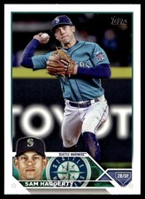 2023 Topps Update Sam Haggerty Seattle Mariners #US230