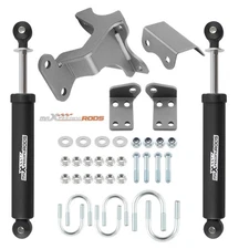 maXpeedingrods Dual Steering Stabilizer for Jeep Wrangler JK Unlimited  07-18