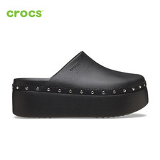 NEW CROCS Dylan Platform Studded Clog 212355 Black