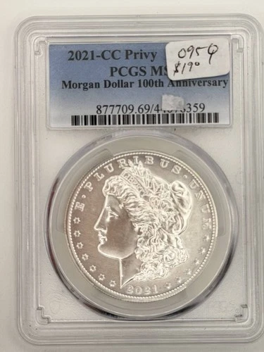 2021 CC Morgan Silver Dollar PCGS MS-69