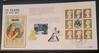 GB -1997 - BENHAM D311 - Ltd Ed FDC-"BBC 75th Anniversary Booklet Pane"