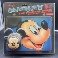 Vintage Disney Mickey Mouse  Computer Mouse P...