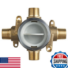 American Standard RU101 Flash Shower Rough-in Valve with Universal Inlets and Ou