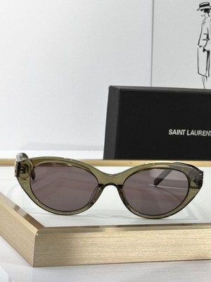 Saint Laurent SL M148/F Women s Cat Eye Sunglasses Olive Green Designer