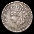 1863 Indian Cent Penny ---- Nice Details Coin ---- #PP438