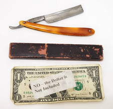 Hibbard Spencer Bartlett # 0 Straight Razor  - Ornate Handle Clean Blade w/ Box