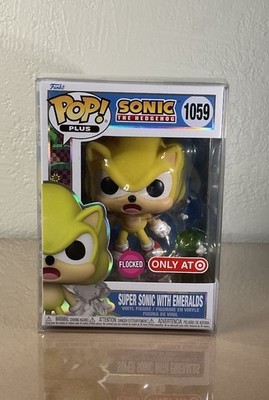 Funko Pop!; Sonic the Hedgehog ; Super Sonic With Emeralds  Flocked  (854 )
