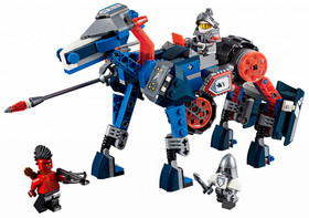 LEGO Nexo Knights 70312 Lance's Mecha Horse, Motocycle 30371 & Clay Storage Case