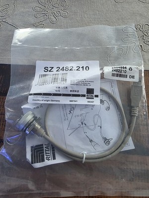 Rittal SZ 2482.210 Schnittstellenverlängerung USB-A Messing Verlängerung Neuware