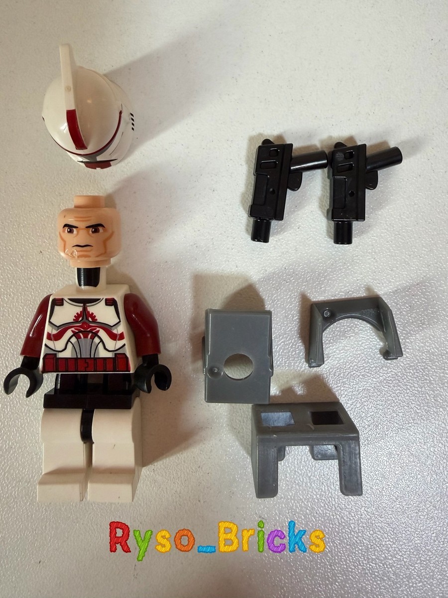 プレコ LEGO Star Wars Commander Fox Minifigure SW0202a from Set 7681