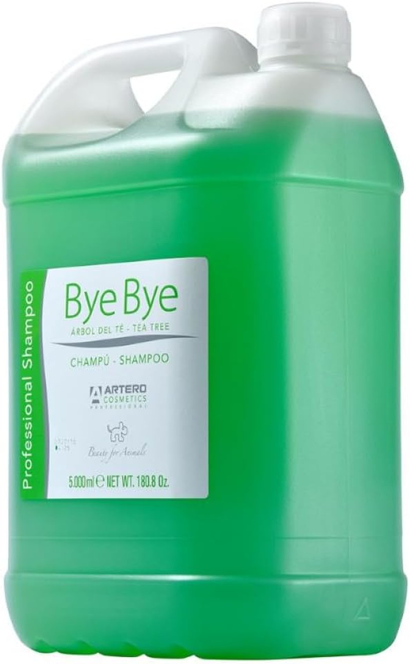 Shampoo Bye Bye. per Cani, Con Albero Del Tè. Effetto Anti-Prurito E Lenitivo. (