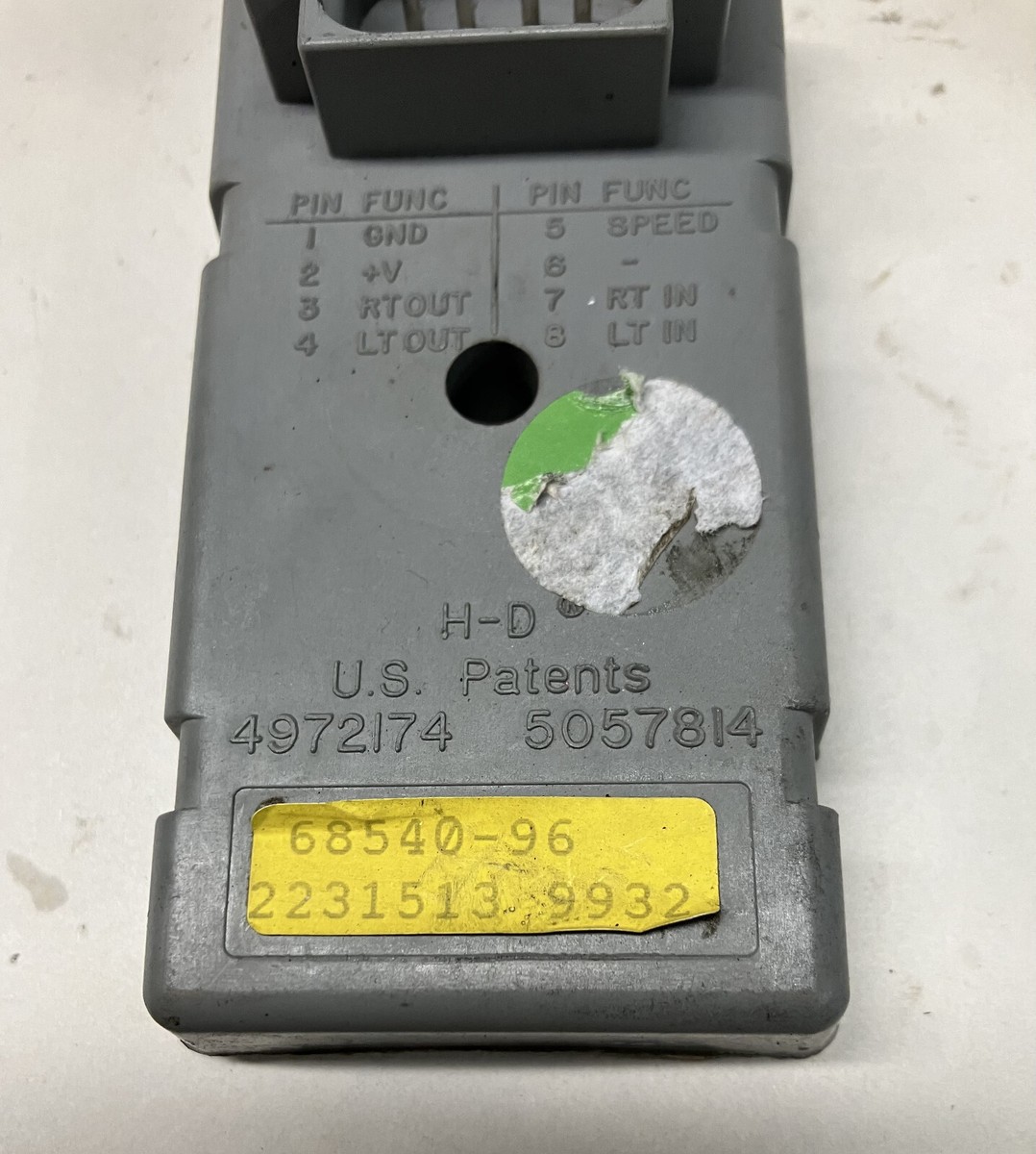 HARLEY DAVIDSON TURNSIGNAL TURN SIGNAL MODULE 68540-96 FL FX 96-00