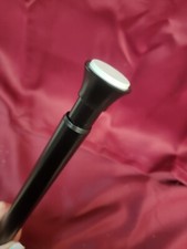 42 In. - 72 In. Steel Twist  Fit No Tools Tension Shower Curtain Rod in Black