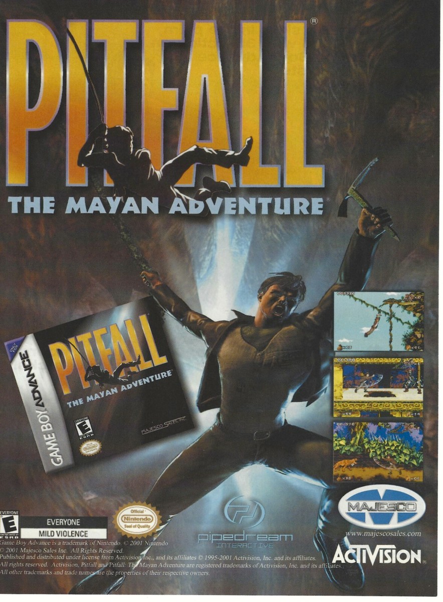 Pitfall: The Mayan Adventure 新品未開封・北米版 Pitfall: The Mayan Adventure 新品未開封・北米版 北米版GEN