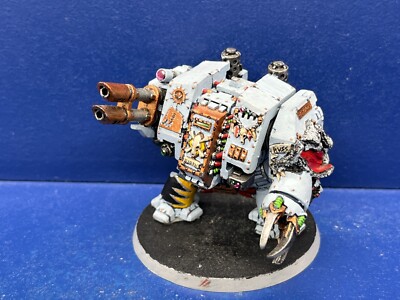 RAR! Bjorn the Fell-Handed Dreadnought der Space Wolves METALL GUT BEMALT 3