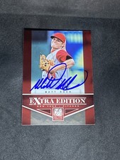 Matt Koch 2012 Panini Elite Extra Edition #34 New York Mets Auto Signed Card