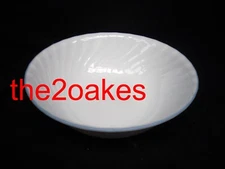 4 Corelle ENGLISH MEADOW Soup Cereal Bowl 7-1/4" Blue Trim Pink Trio Swirled