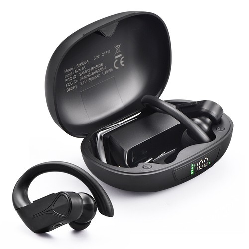 Mpow Bluetooth 5.4 Headset Wireless Earphones Earbuds Stereo Headphones Ear-Hook - Picture 18 of 21