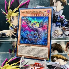 Yugioh Snake-Eyes Flamberge Dragon RA03-EN033 Ultra Rare 1st Ed Near Mint