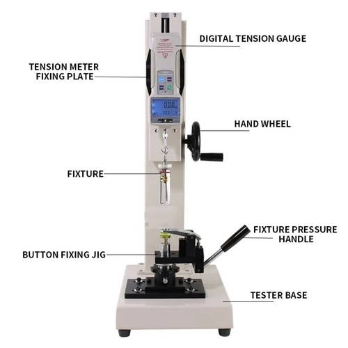 Digital Display Push and Pull Test Rack Pressure Tester Hand Crank Spiral - Picture 3 of 11