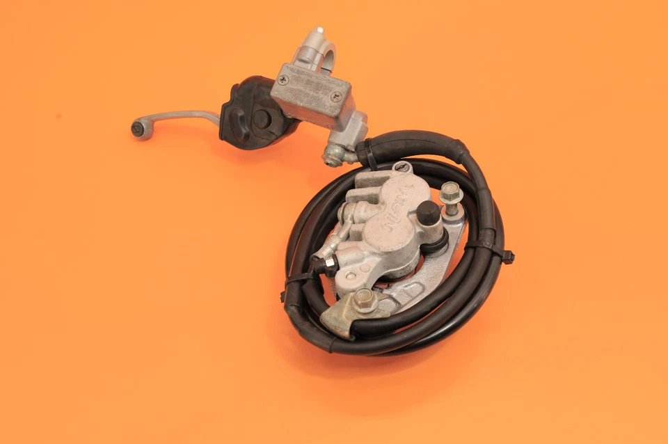 2001 01-02 WR250F WR 250F suporte de pinça de freio dianteiro OEM alavanca de cilindro mestre - Imagem 3 de 4