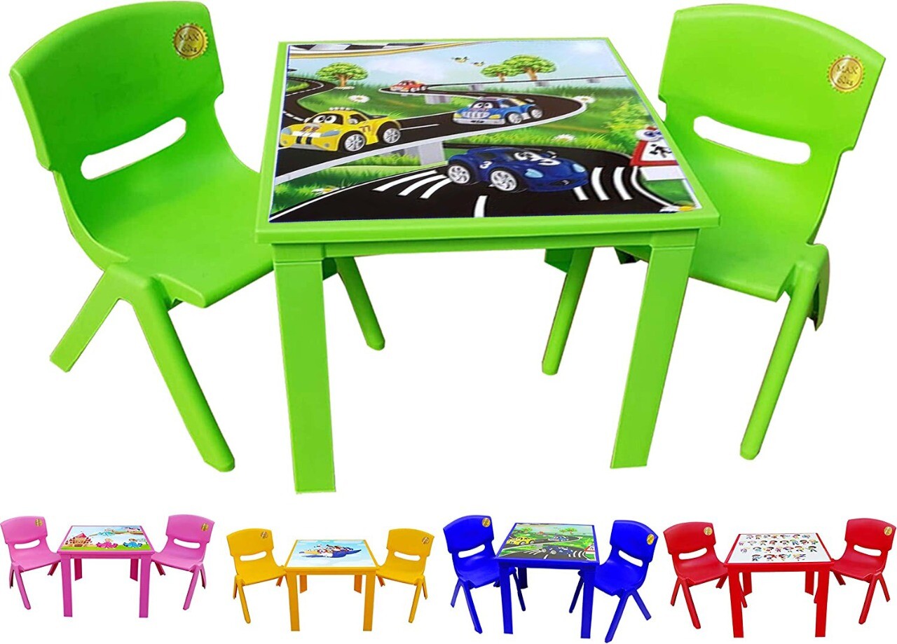 Children chair and table set study table and plastic chair outdoor