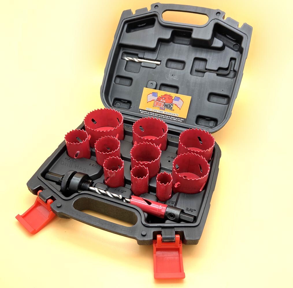 Drill Hog® Hole Saw Kit 7/8