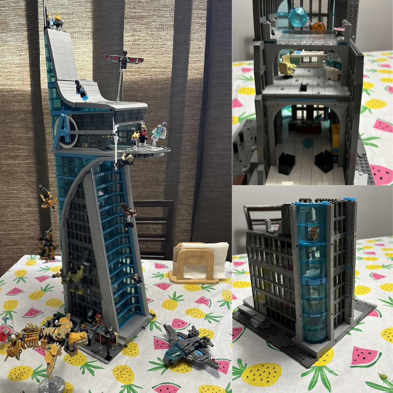 Set De Construction Tour Des Avengers Marvel 76269 - 5201 Pièces - Compatible LEGO