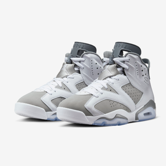 NIKE Air Jordan 6 Retro \'Cool Grey\' Sneakers Size  7 Jordan CT8529-100 Air Jordan 6 Retro Cool Grey Mens  main image 3
