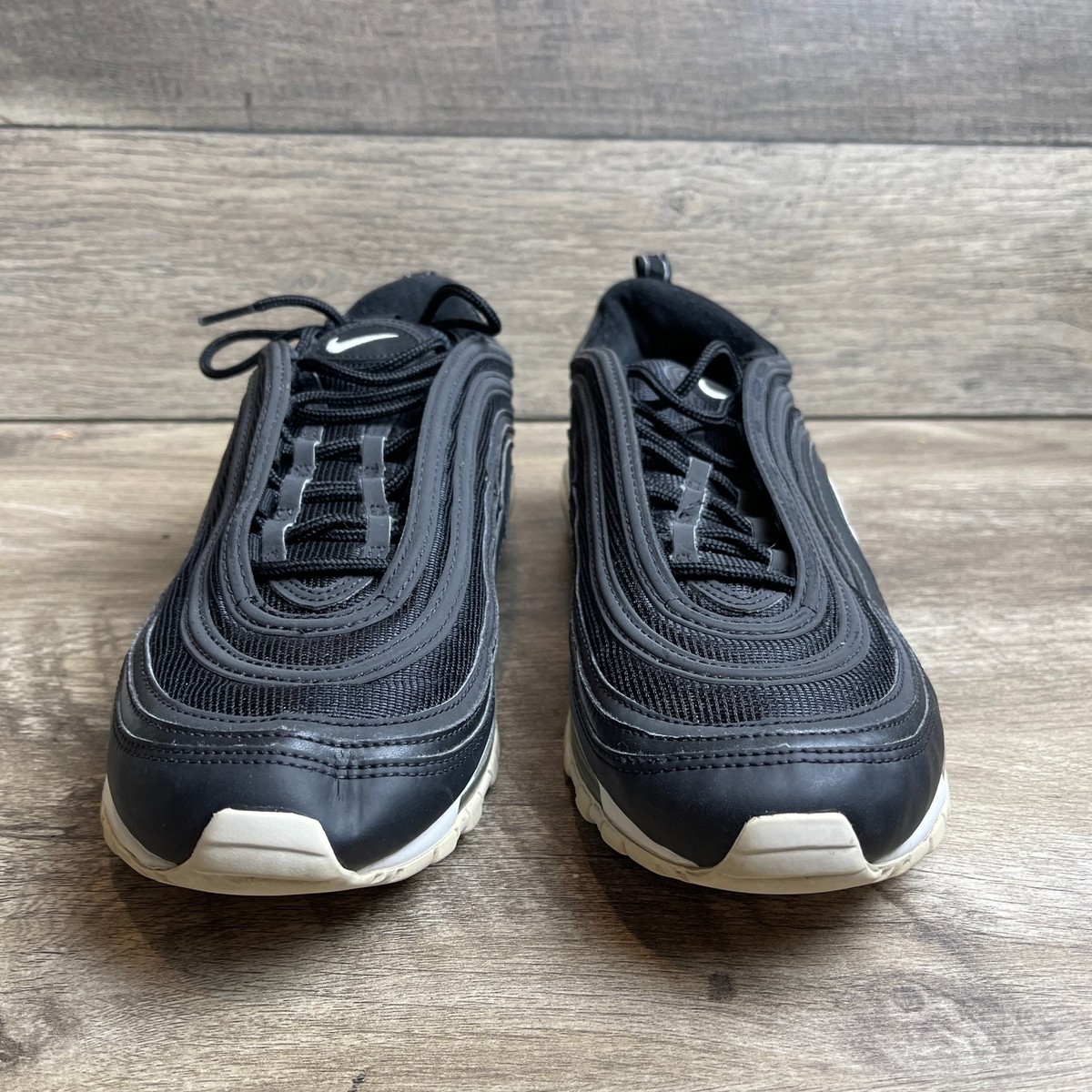 Size 12.5 Nike Air Max 97‎ Black Mens Low Top Lace Up Sneaker Shoes 921826-001 s-l1200.jpg main image 2
