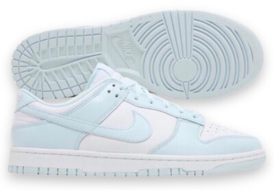 Nike Dunk Low Retro White/Glacier Blue Mens Basketball Shoes DV0833 104 (NEW)