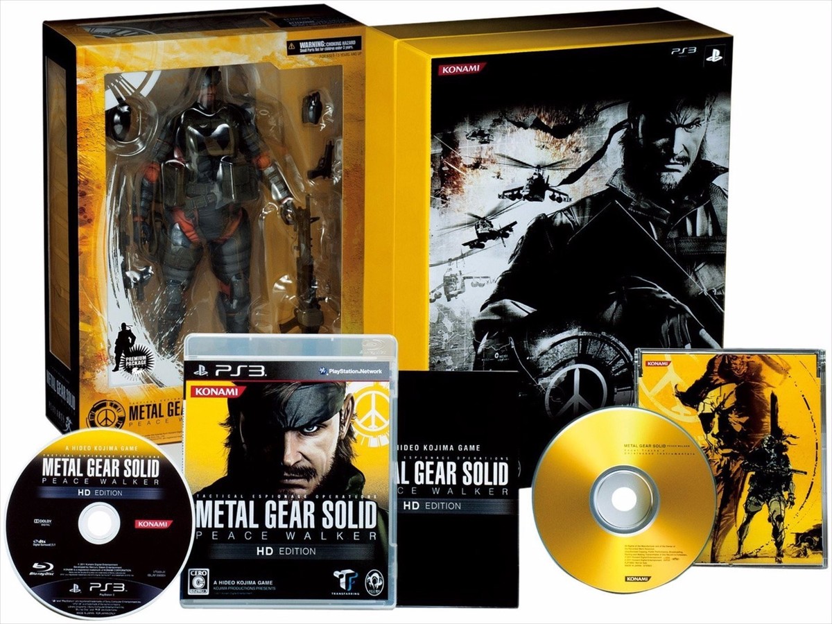 メタルギアソリッド peace walker プレミアムパッケージ SONY PS3 Metal Gear Solid Peace Walker HD Edition Premium Package
