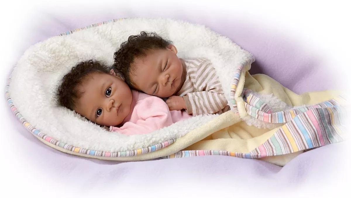 Reborn baby twins on cheap ebay
