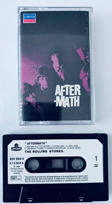 cassette audi tape k7 '' The Rolling Stones : Aftermath '' London 820 050-4 selten