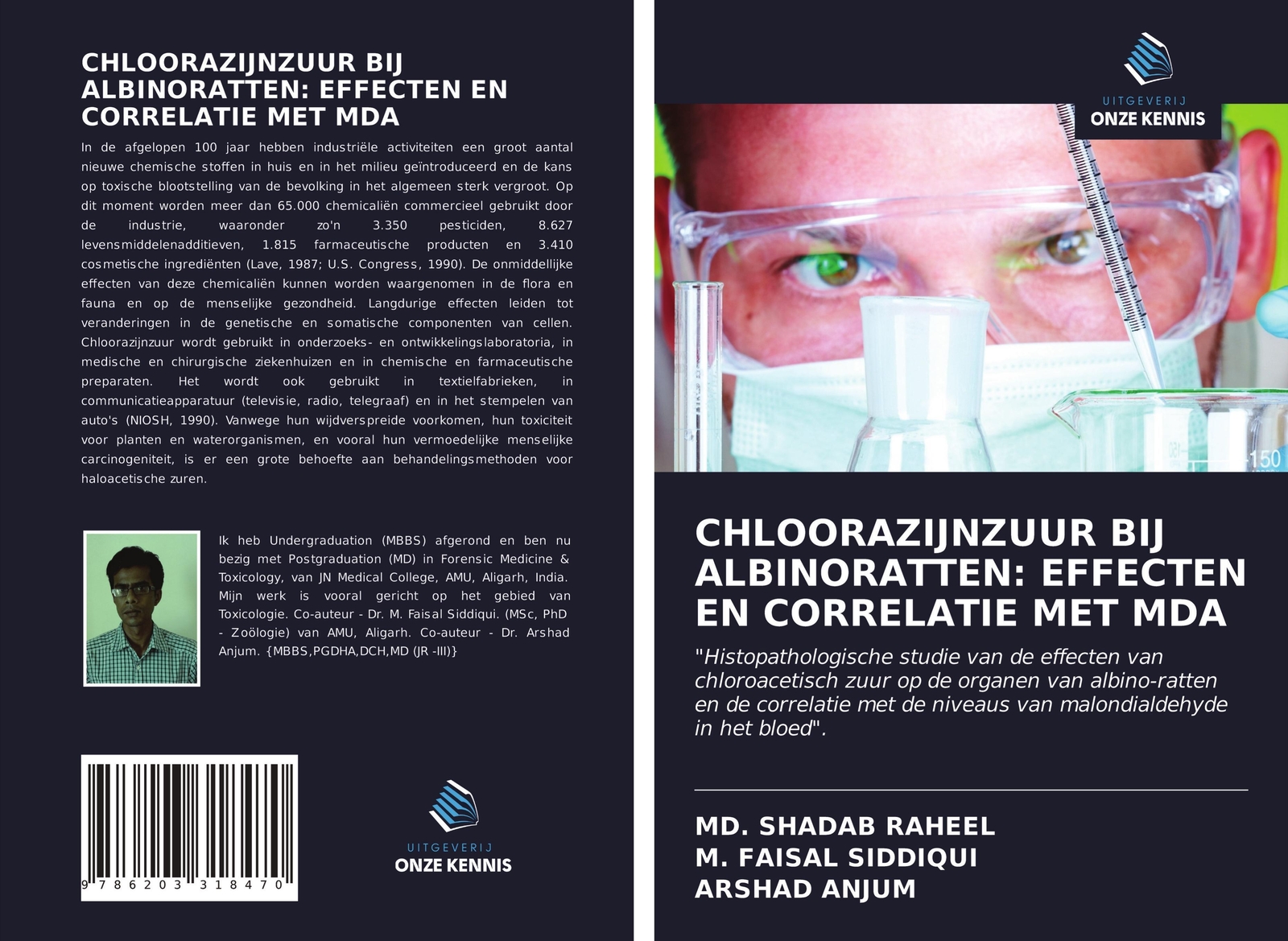 Thumbnail - Chloorazijnzuur Bij Albinoratten: Effecten En Correlatie Met Mda