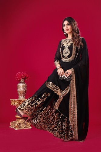 Indian Salwar Kameez Suit Designer Pakistani Bollywood Party Wear Wedding Dress - Picture 36 of 64