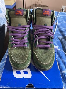nike dunk sb high skunk 420