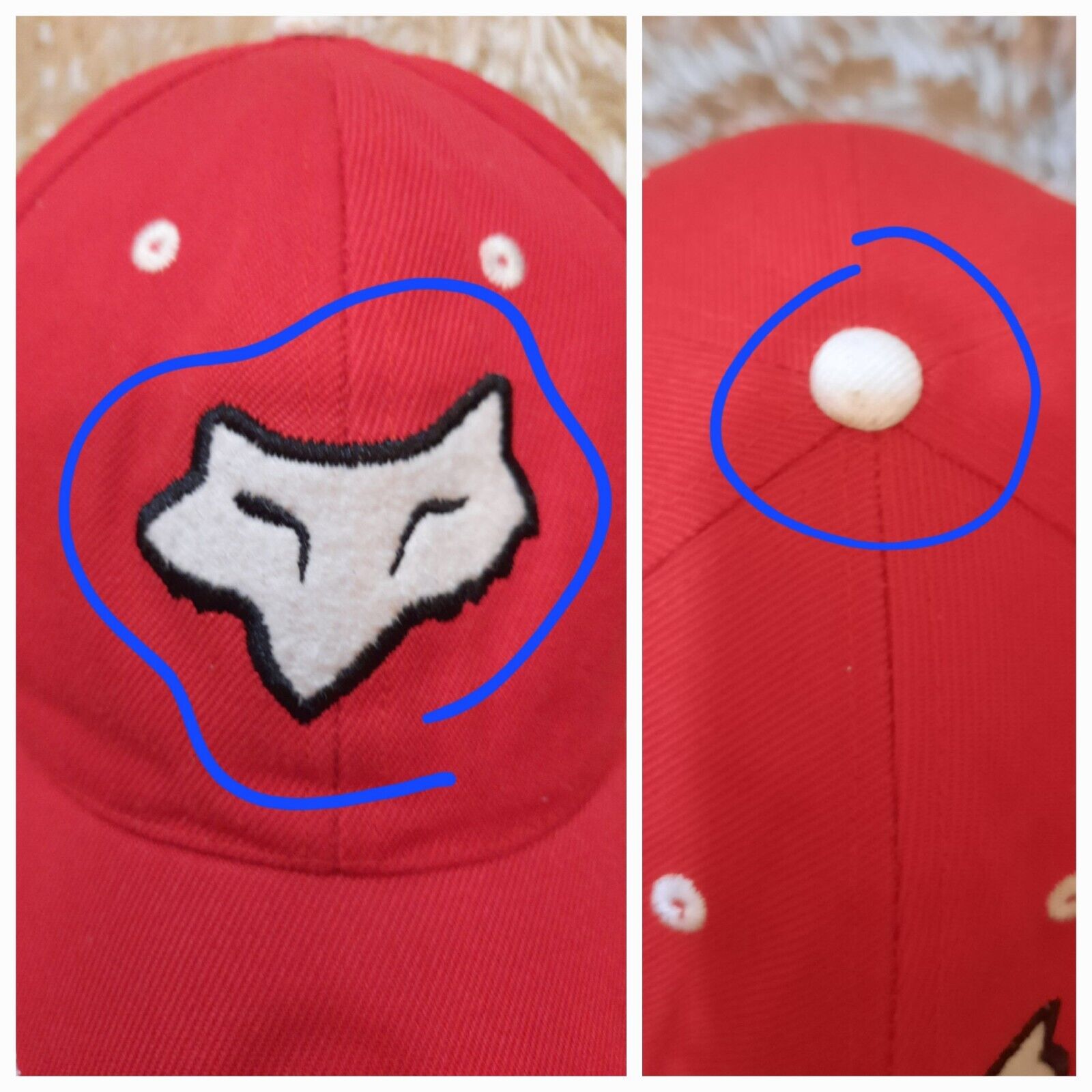 Lot of 3: baseball hat bundle Dark Vader Fox IA M… - image 8