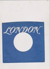 LONDON 45 RPM COMPANY SLEEVE 2 FREE SHIPPING IN U S