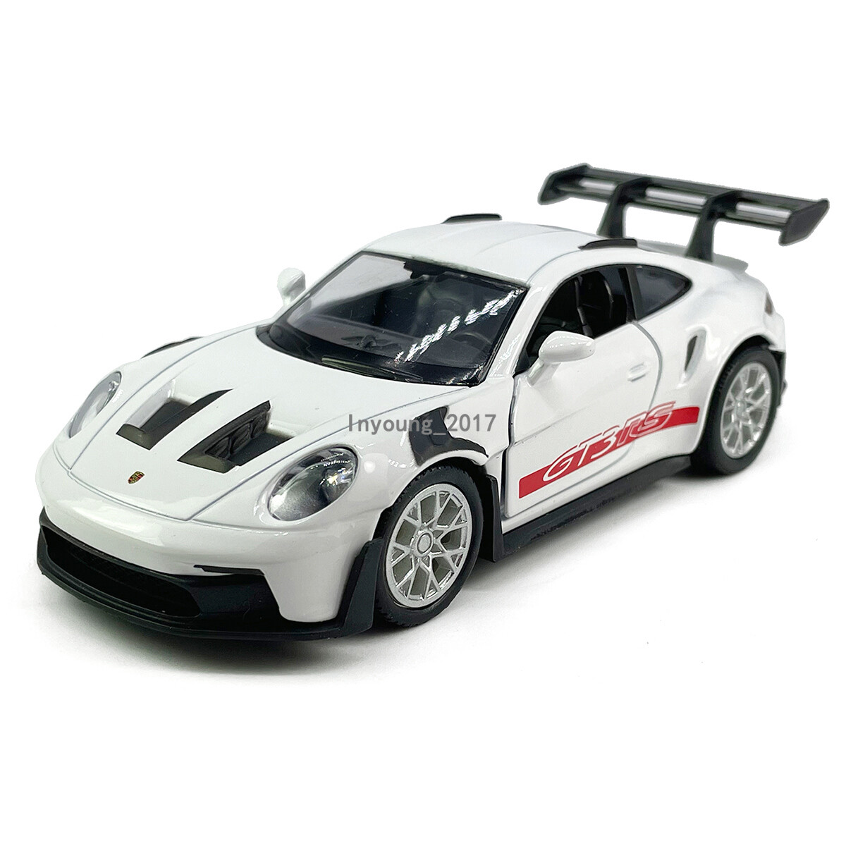 1/36 Porsche 911 GT3 RSR Model Toy Car Diecast Toy Vehicle Doors