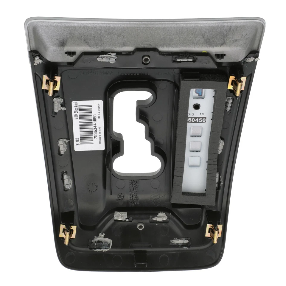 Jeep Compass 2014 transmisión automática palanca de cambios indicador bisel fabricante de equipos originales nuevo Mopar Foto 2 de 4