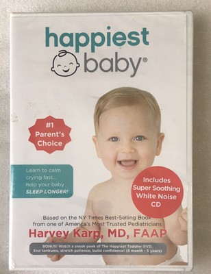 The Happiest Baby: Calm Crying & Boost Baby's Sleep (DVD, 2008) NEW Sealed