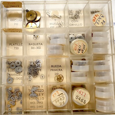 Lot De Pièces Pour Montre Vintage FE 4611/12 – Mouvement Automatique Avec Calendrier – Neuf Sans étiquette